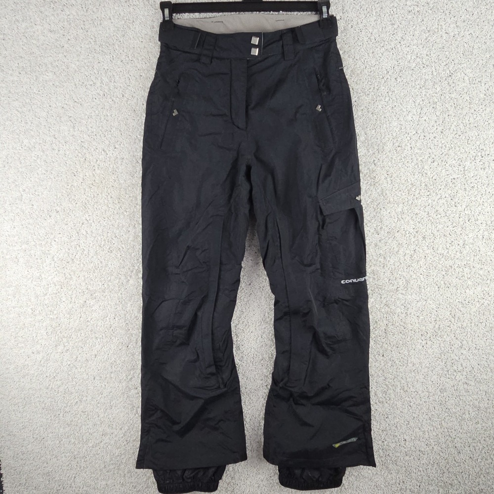 Columbia‎ Convert Velocity Ski Snow Pants Womens XS Waterproof Omni Tech Black